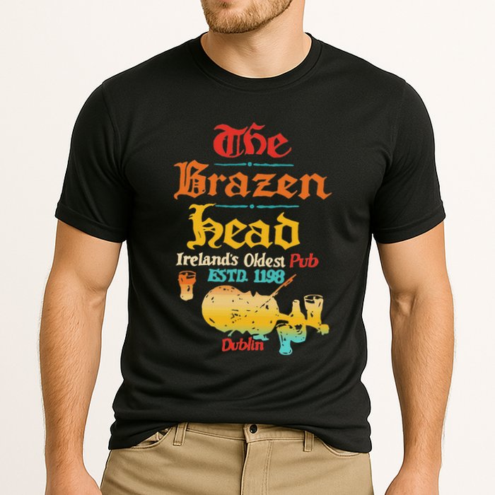 The Brazen Head IrelandS Oldest Pub Estd. 1198 Dublin Cooling Performance Crew T-Shirt