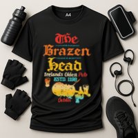 The Brazen Head IrelandS Oldest Pub Estd. 1198 Dublin Cooling Performance Crew T-Shirt
