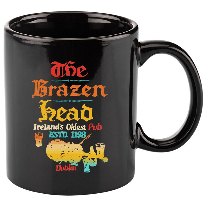 The Brazen Head IrelandS Oldest Pub Estd. 1198 Dublin 11oz C Handle Ceramic Mug