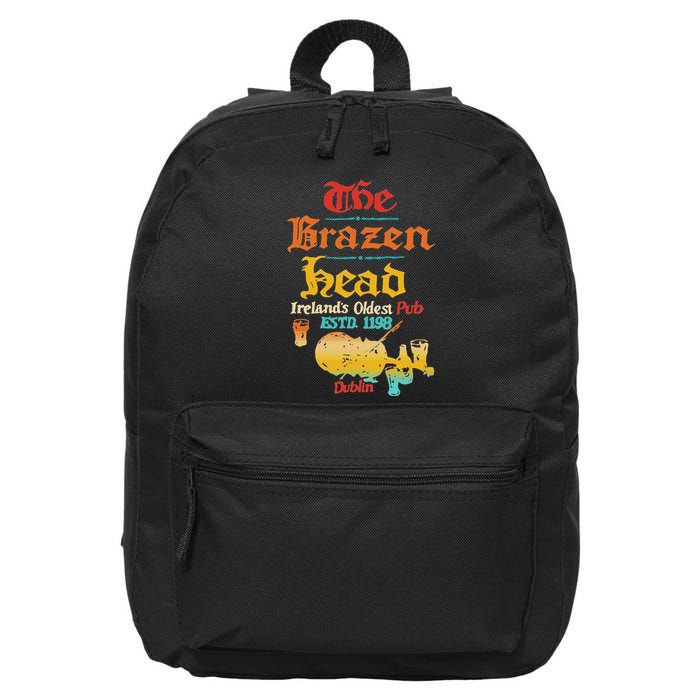 The Brazen Head IrelandS Oldest Pub Estd. 1198 Dublin 16 in Basic Backpack