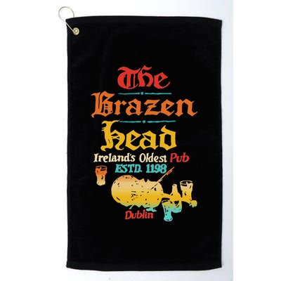 The Brazen Head IrelandS Oldest Pub Estd. 1198 Dublin Golf Towel
