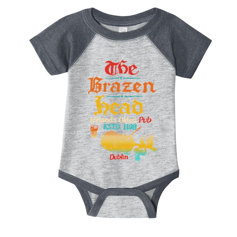 The Brazen Head IrelandS Oldest Pub Estd. 1198 Dublin Infant Baby Jersey Bodysuit