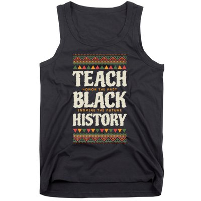 Teach Black History Tank Top