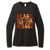 Teacher Black History Month  Black Teacher Magic Womens CVC Long Sleeve Shirt