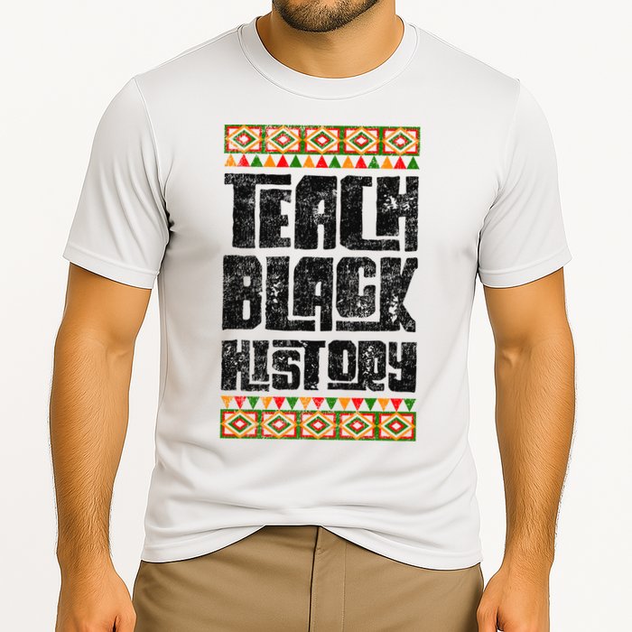 Teach Black History Great Gift Cooling Performance Crew T-Shirt