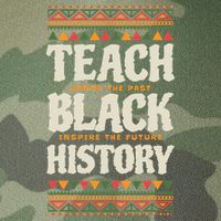 Teach Black History Legacy Tie Dye Trucker Hat