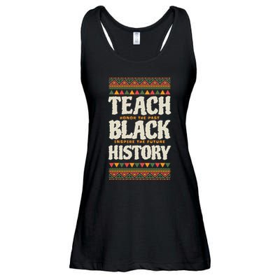 Teach Black History Ladies Essential Flowy Tank