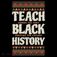 Teach Black History Flatbill Hat
