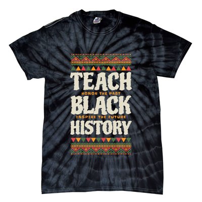 Teach Black History Tie-Dye T-Shirt