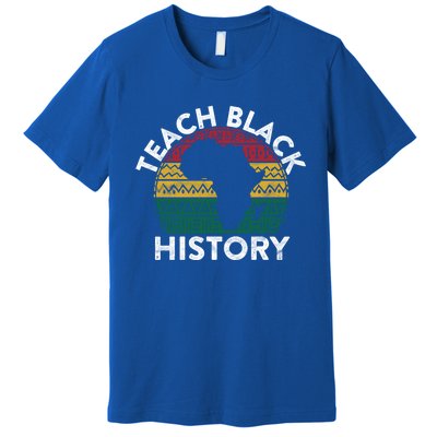 Teach Black History Month Gift Pride Educator Matter Student Great Gift Premium T-Shirt