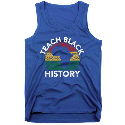 Teach Black History Month Gift Pride Educator Matter Student Great Gift Tank Top