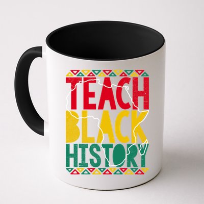 Teach Black History Pride Educator Matter Studen Funny Gift Mug