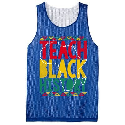 Teach Black History Pride Educator Matter Studen Funny Gift Mesh Reversible Basketball Jersey Tank