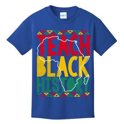 Teach Black History Pride Educator Matter Studen Funny Gift Kids T-Shirt