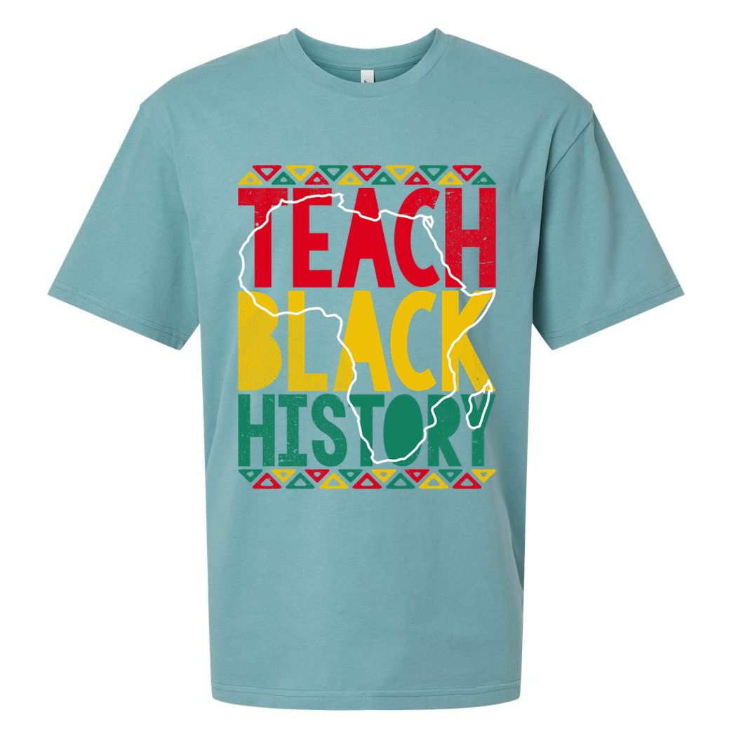 Teach Black History Pride Educator Matter Studen Funny Gift Sueded Cloud Jersey T-Shirt