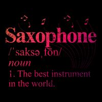 The Best Instrut In The World Saxophone Gift Cooling Performance Crew T-Shirt