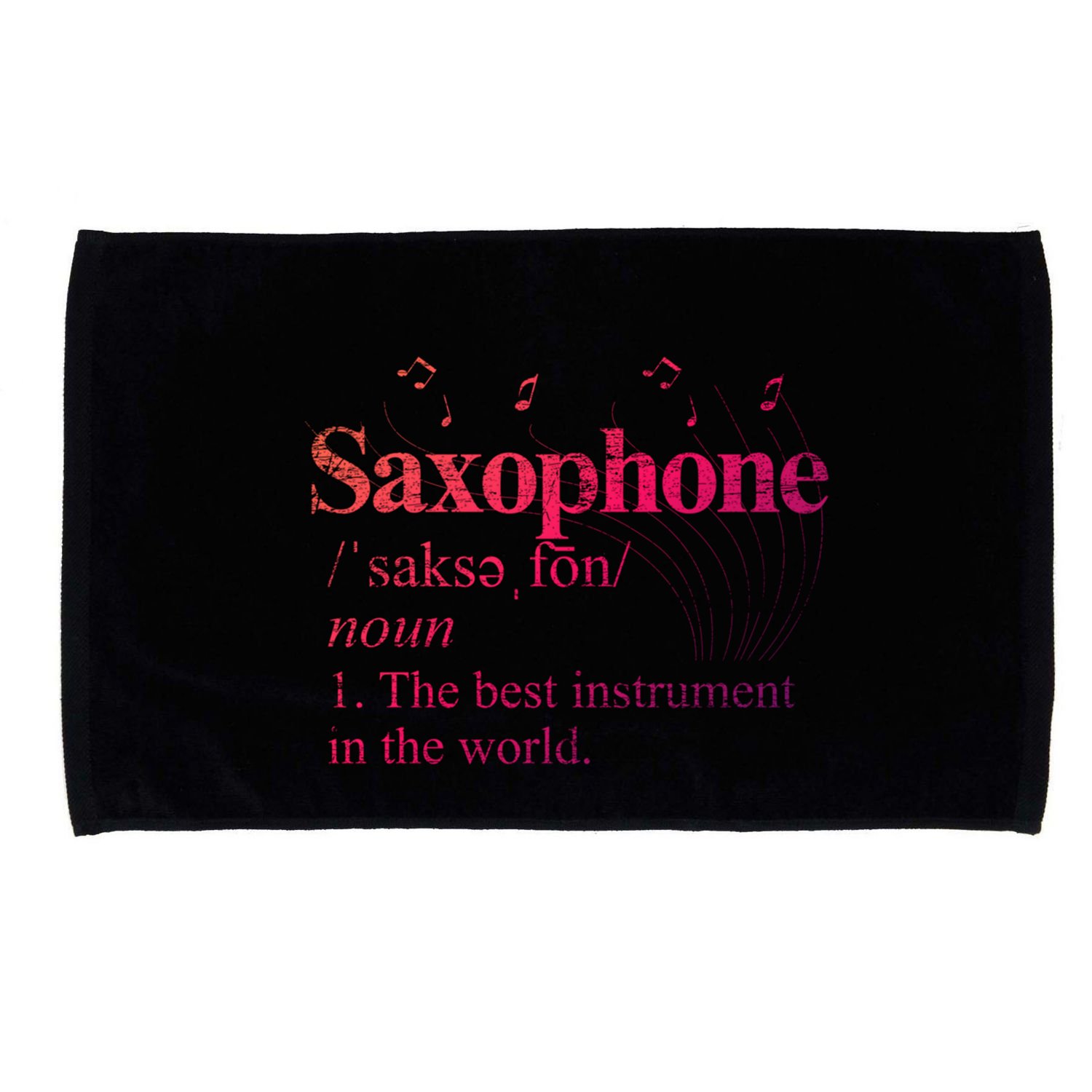 The Best Instrut In The World Saxophone Gift Microfiber Hand Towel