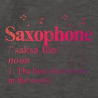 The Best Instrut In The World Saxophone Gift Vector Backpack