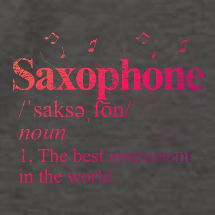 The Best Instrut In The World Saxophone Gift Vector Backpack