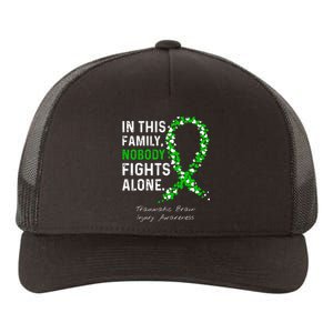 Traumatic Brain Injury In This Family Nobody Fights Alone Yupoong Adult 5-Panel Trucker Hat