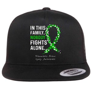 Traumatic Brain Injury In This Family Nobody Fights Alone Flat Bill Trucker Hat