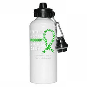 Traumatic Brain Injury In This Family Nobody Fights Alone Aluminum Water Bottle