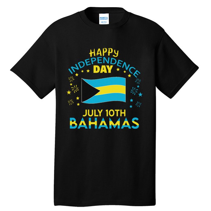 The Bahamas Independence Day Bahamian Pride The Bahamas Flag Tall T-Shirt