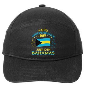 The Bahamas Independence Day Bahamian Pride The Bahamas Flag 7-Panel Snapback Hat