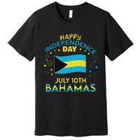 The Bahamas Independence Day Bahamian Pride The Bahamas Flag Premium T-Shirt