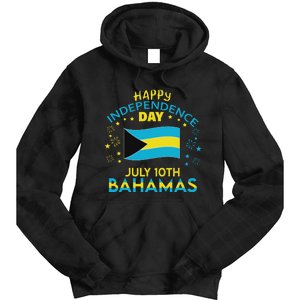 The Bahamas Independence Day Bahamian Pride The Bahamas Flag Tie Dye Hoodie