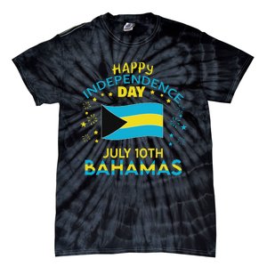 The Bahamas Independence Day Bahamian Pride The Bahamas Flag Tie-Dye T-Shirt