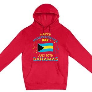 The Bahamas Independence Day Bahamian Pride The Bahamas Flag Premium Pullover Hoodie