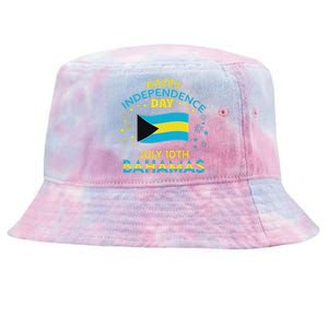 The Bahamas Independence Day Bahamian Pride The Bahamas Flag Tie-Dyed Bucket Hat