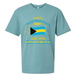 The Bahamas Independence Day Bahamian Pride The Bahamas Flag Sueded Cloud Jersey T-Shirt