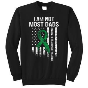 Traumatic Brain Injury Survivor Most Dads TBI Warrior Sweatshirt