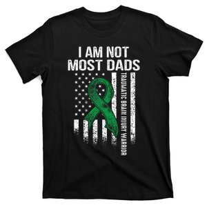 Traumatic Brain Injury Survivor Most Dads TBI Warrior T-Shirt