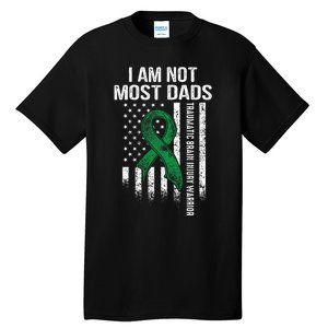 Traumatic Brain Injury Survivor Most Dads TBI Warrior Tall T-Shirt