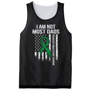 Traumatic Brain Injury Survivor Most Dads TBI Warrior Mesh Reversible Basketball Jersey Tank