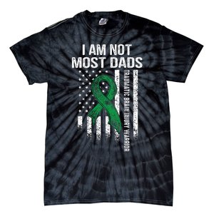 Traumatic Brain Injury Survivor Most Dads TBI Warrior Tie-Dye T-Shirt