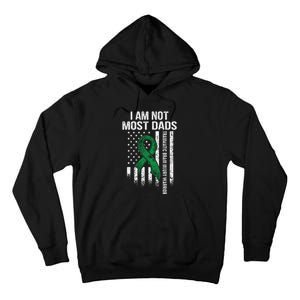 Traumatic Brain Injury Survivor Most Dads TBI Warrior Tall Hoodie