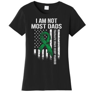 Traumatic Brain Injury Survivor Most Dads TBI Warrior Women's T-Shirt