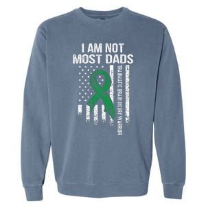 Traumatic Brain Injury Survivor Most Dads TBI Warrior Garment-Dyed Sweatshirt