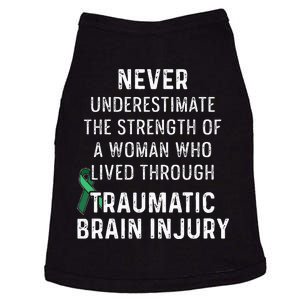 Traumatic Brain Injury Survivor Strength TBI Warrior Doggie Tank