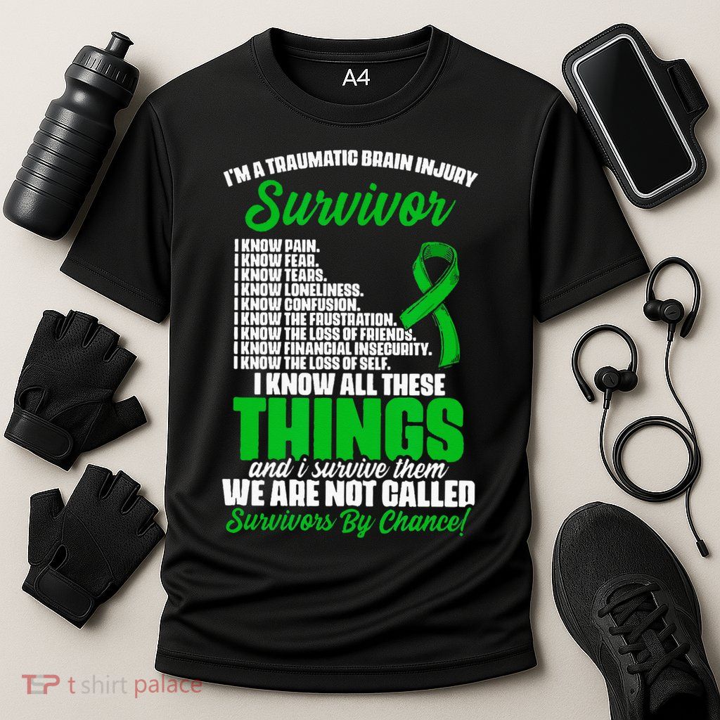 Traumatic Brain Injury Survivor Support TBI Survivor Performance Shirt