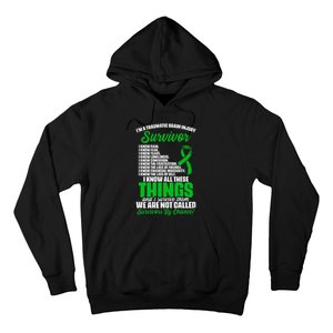 Traumatic Brain Injury Survivor Support TBI Survivor Hoodie