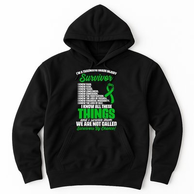 Traumatic Brain Injury Survivor Support TBI Survivor Hoodie