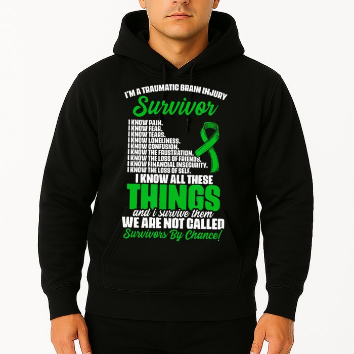 Traumatic Brain Injury Survivor Support TBI Survivor Hoodie