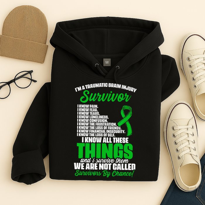 Traumatic Brain Injury Survivor Support TBI Survivor Hoodie