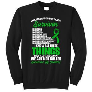 Traumatic Brain Injury Survivor Support TBI Survivor Sweatshirt