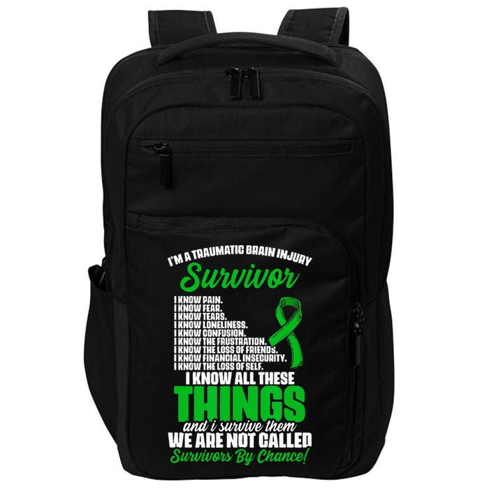 Traumatic Brain Injury Survivor Support TBI Survivor Impact Tech Backpack